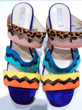 Cole Haan Grand OS Heeled Slip-on Sandals in 9B